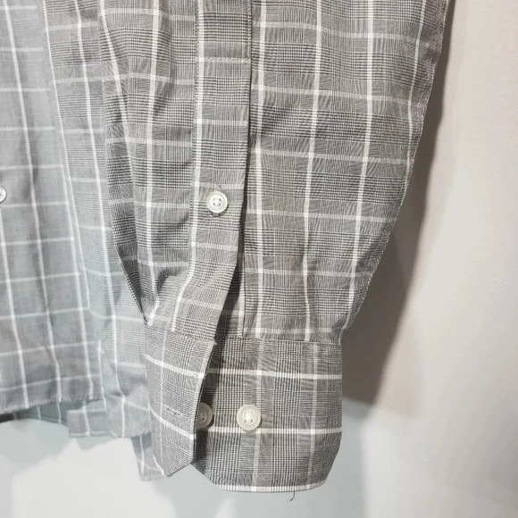 Joseph Abboud Slim-Fit Mens  Button Down Dress Shirt,size 17 34/35 . - Picture 3 of 4